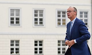 Oppositionsführer Friedrich Merz. - Kay Nietfeld/dpa
