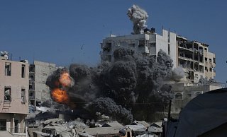 Bei neuen Angriffen des israelischen Militärs im Gazastreifen sind einem Bericht der palästinensischen Nachrichtenagentur Wafa zufolge mindestens zwölf Menschen getötet worden. (Archivfoto) - Yousef Al Zanoun/AP/dpa