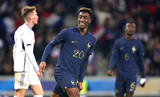 Kingsley Coman steht wieder im französischen Auswahlkader. - Adam Davy/PA Wire/dpa