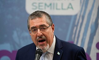 Laut Guatemalas Präsident Bernardo Arevalo sollen korrupte und antidemokratische Akteure versuchen seine Vereidigung am 14. Januar zu verhindern. - Moises Castillo/AP