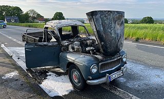 Der Volvo PV 210 Pick Up Baujahr 1953 erlitt einen Totalschaden. - privat