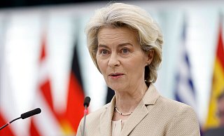 Seit dem 1. Dezember 2019 Chefin der EU-Kommission: Ursula von der Leyen. - Jean-Francois Badias/AP/dpa