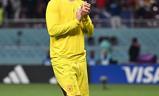 Sichtliche enttäuscht und frustriert nach dern Niederlage gegen Japan: Manuel Neuer. - Federico Gambarini/dpa