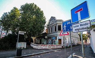 Ist laut einem Gutachten, dass die Stadt Herford in Auftrag gegeben hat in Teilen einsturzgefährdet: das Ilsemann-Gebäude zwischen Rennstraße und Lessingstraße. - Daniel Salmon