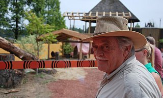 Fritz Wurms, ehemaliger Chef des Safarilands in Stukenbrock, starb 2019 im Alter von 66 Jahren. Nun streiten seine Erben vor Gericht. - Sigurd Gringel