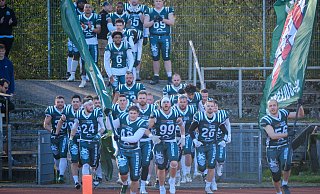Die Bielefeld Bulldogs wollen gegen die Minden Wolves zur Meisterschaft stürmen. - Andreas Zobe