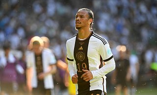 Leroy Sané freut sich auf die Spiele gegen Japan und Frankreich. - Carmen Jaspersen/dpa