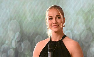 Immer mehr im öffentlichen Fokus: Nationalspielerinnen wie Giulia Gwinn - Felix Hörhager/dpa