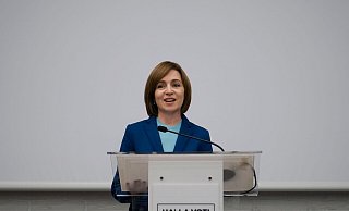 Die prowestliche Präsidentin Maia Sandu bereitet sich auf eine zweite Amtszeit nach der Stichwahl in Moldau vor. - Vadim Ghirda/AP