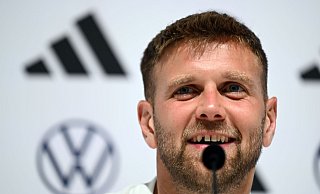 Niclas Füllkrug ist froh, wieder bei der Nationalmannschaft zu sein. - Federico Gambarini/dpa
