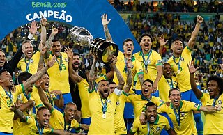 2019 gewann Brasilien die Copa América im eigenen Land. - Foto: Victor R. Caivano/AP/dpa
