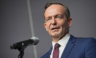 FDP-Generalsekretär Volker Wissing hat die finanzpolitischen Forderungen der FDP noch einmal betont. - Foto: Michael Kappeler/dpa