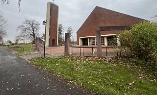 Die katholische Kirche im Gütersloher Ortsteil Blankenhagen bleibt vorerst geschlossen. - Jenny Westhues