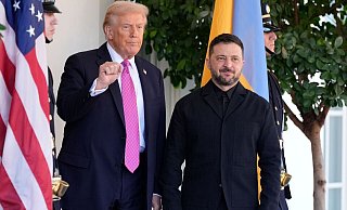 Trump und Selenskyj trafen sich im Weißen Haus. - Alex Brandon/AP/dpa