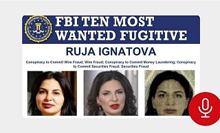 Ruja Ignatova gehört zu den zehn meistgesuchten Verdächtigen des FBI. - Screenshot: FBI