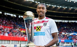 David Alaba ist der Star der österreichischen Fußball-Nationalmannschaft. - Georg Hochmuth/APA/dpa