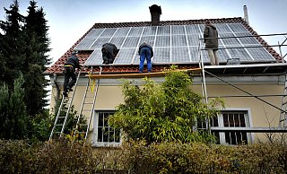 SPD und Grüne sehen Nachholbedarf beim Bau neuer Photovoltaikanlagen. Das gelte sowohl für städtische als auch für private Gebäude. - A.Fruecht