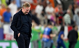 Bondscoach Ronald Koeman beklagt vor dem Deutschland-Spiel Nebenkriegsschauplätze. - Bernd Thissen/dpa