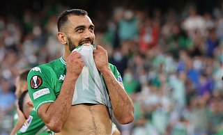 Will nicht mehr für die spanische Nationalmannschaft antreten: Borja Iglesias. - Jose Luis Contreras/AP/dpa