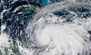 Hurrikan «Melissa» gilt als ein extrem gefährlicher Wirbelsturm. - Goes-19/Cira/Noaa/Planet Pix via ZUMA Press Wire/dpa