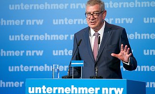 Arndt Kirchhoff von den Unternehmern NRW. - picture alliance/dpa