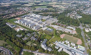 Im Überblick: Die Bielefelder Uni aus der Vogelperspektive. - Detlef Wittig