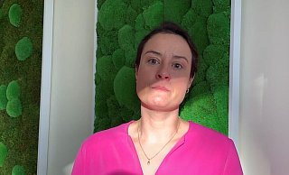 Anna Katharina Bölling (CDU) äußerte sich am Donnerstag in einer Videobotschaft zu dem Aufmarsch vor ihrem Haus. - Screenshot: MT