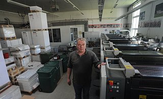 Martin Wlecke ist Vorsitzender des Gewerbebundes Rahden. Auch in seiner Firma ist wegen Corona Kurzarbeit angesagt. - Joern Spreen-Ledebur