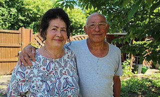 Carmine und Lucia Ciraci haben sich in Herford ein Kleinod erschaffen. "Hier fühlen wir uns wohl." - Susanne Barth