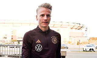 Chris Führich steht als sechster Profi für das deutsche EM-Aufgebot fest. - Federico Gambarini/dpa