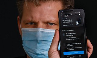Richard Westebbe sollte über die App über das Ergebnis informiert werden - erfolglos. - Andreas Zobe