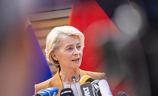 «Wichtig ist, dass wir die Grundsätze, die Grundprinzipien, aufrechterhalten», sagt EU-Kommissionspräsidentin Ursula von der Leyen vor dem Beginn des G20-Gipfels. - Thomas Banneyer/dpa