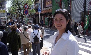 Elina Minami fühlt sich wohl in Japan.