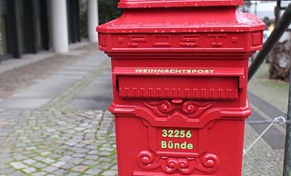 Der Briefkasten am Rathausplatz. - Björn Kenter