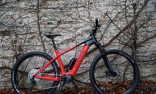 Hardtail mit Motor: Das Canyon Grand Canyon:ON AL 8.0 ist ein E-Mountainbike, das gegenüber den sogenannten Fullys am Hinterbau keine Dämpfung besitzt.  - Stefan Weißenborn/dpa