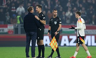 Julian Nagelsmann hat kein Verständnis für den Elfmeterpfiff. - Christian Charisius/dpa