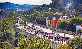 Der "Run and Roll Day" zieht jährlich tausende Teilnehmer an. - Bielefeld Marketing GmbH/Sarah Jonek