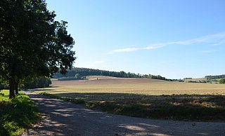 Die Lage von Amelunxen sorgt dafür, die umliegenden Hänge, die überwiegend als Ackerfläche landwirtschaftlich genutzt werden, bei einem Starkregen in Erd-Rutschbahnen zu verwandeln. - Nicole Fischer