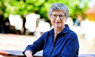 Die Bielefelder Bundestagsabgeordnete Britta Haßelmann kandidiert für das Amt der Vorsitzenden der Bundestagsfraktion von Bündnis 90/Die Grünen. - Barbara Franke