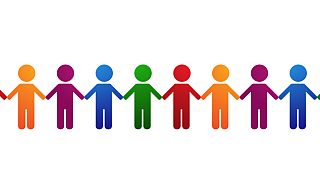 Mit einer Menschenkette soll auch im Kreis Gütersloh ein Zeichen für geflüchtete Menschen in Not gesetzt werden. - Symbolfoto/Pixabay