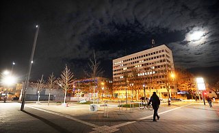 Der Täter suchte sich auf dem Kesselbrink ausgerechnet einen Pfandsammler als Opfer seines Raubüberfalls aus. - Sarah Jonek