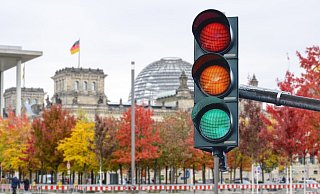 Kommt die Ampel? Die Verhandlungen laufen noch. - picture alliance / Geisler-Fotopress