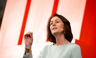 Katarina Barley schließt eine EU-Atombombe nicht aus. - Jonas Walzberg/dpa