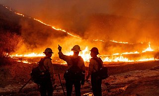 In den Flammen brannte auch das Zuhause von Gary Hall Jr. nieder. - Ethan Swope/FR171736 AP/AP/dpa
