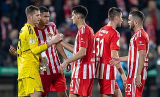 Union Berlin surft auch im DFP-Pokal weiter auf der Erfolgswelle. - Andreas Gora/dpa