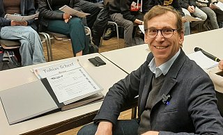 "Schritt für Schritt“: Warburgs Bürgermeister Tobias Scherf. - Dieter Scholz