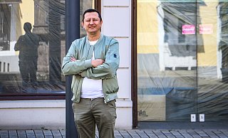 Admir Selimovic hat mit der Immobilie in prominenter Herforder City-Lage einiges vor. - Daniel Salmon