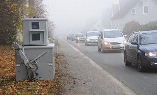 Blitzt weiter: Ungeachtet des saarländischen Urteils ist Blitzer "Nico" weiter an der Westumgehung aktiv. - Anja Hanneforth