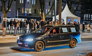 Corona-Autokorso in Paderborn. - BESIM MAZHIQI