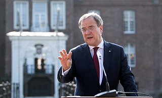 Armin Laschets CDU steht nach den Stichwahlen nicht mehr so gut da, wie nach dem ersten Wahlgang am 13. September. - DPA/Federico Gambarini